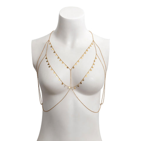 Sequined Fringe Bodychain
