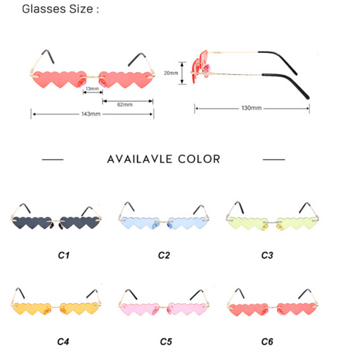Hearted Sunglass