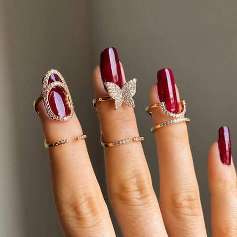 Lux Nail Rings