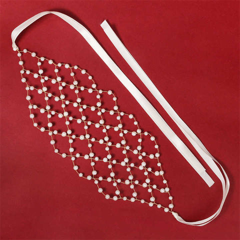 Pearl Mesh Hairband