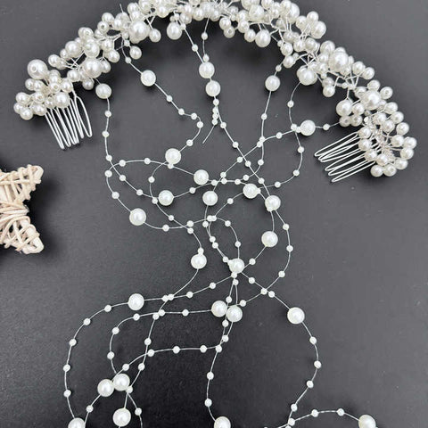 Bridal  Pearl Hair Accessories