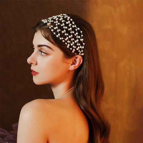 Pearl Mesh Hairband