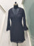 Faring Net Black Dress