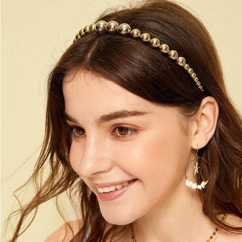 Retro Beaded Headband