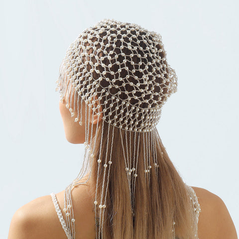 Luxury Pearl Headscarf