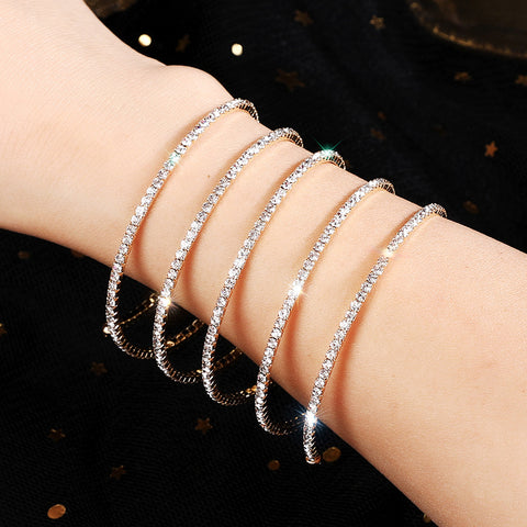 Spiral Bling Bracelet