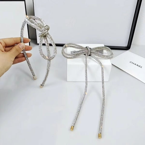 Bling Bow Hairpins