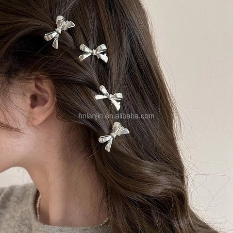 Mini Bow Hair Clips