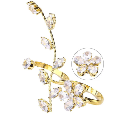 Floral Twist Ring
