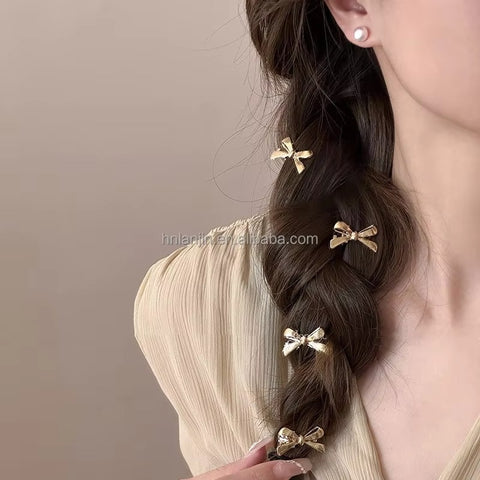 Mini Bow Hair Clips