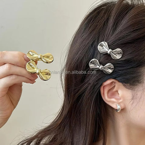 Mini Bow Hair Clips