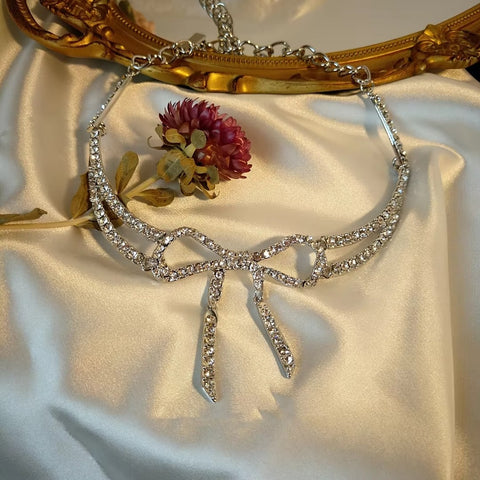 Glam Bow Choker
