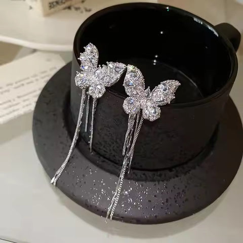 Butterfly Tassel Earring