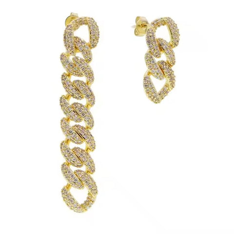 Bling Chain Earring