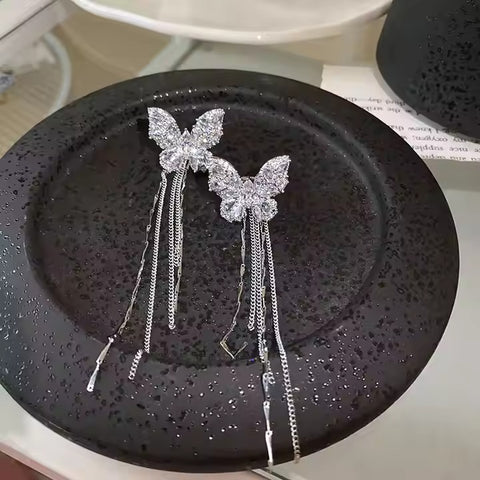 Butterfly Tassel Earring