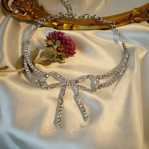 Glam Bow Choker