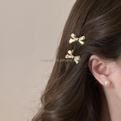 Mini Bow Hair Clips