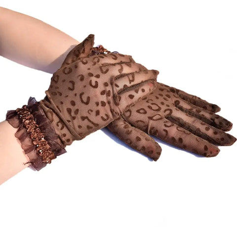 Leopard Gloves