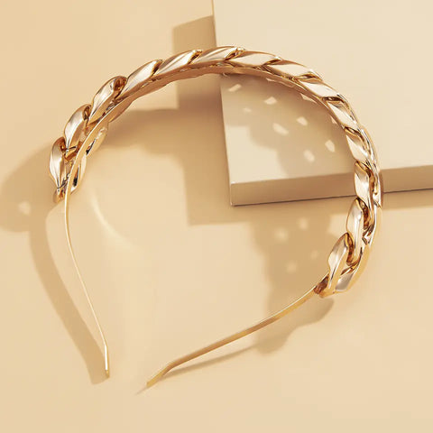 Gold Chain Hairband