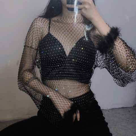 Fur Bling Top