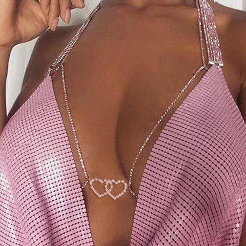Hearted Bodychain