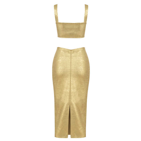 Gold Club Dress