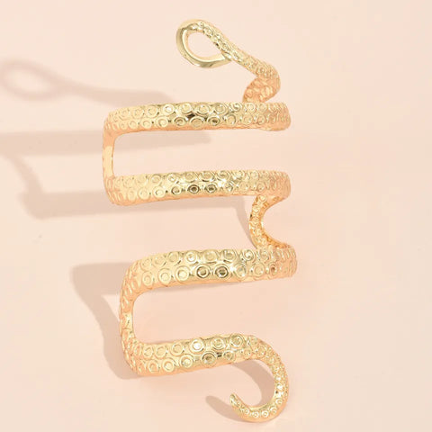 Gold Snake Arm Accessory