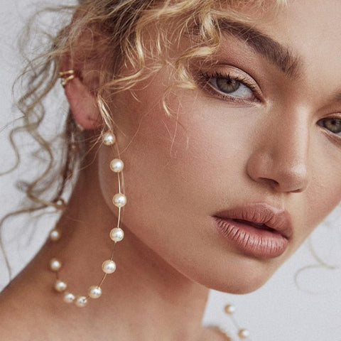 Pearl Hoops