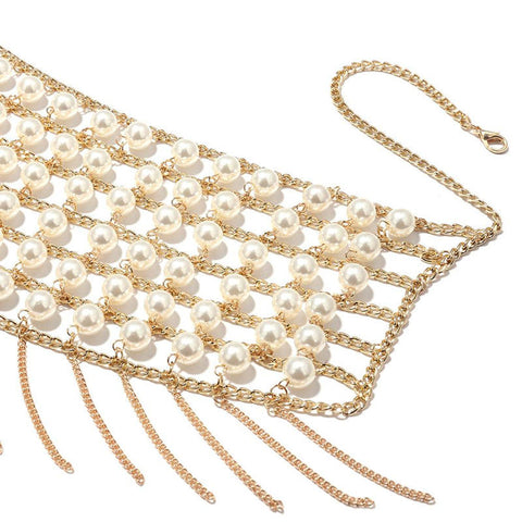Pearl Mesh Cape