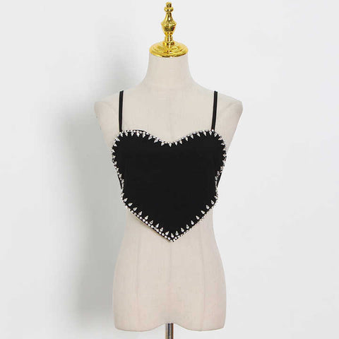 Romance Diamond Bling Top