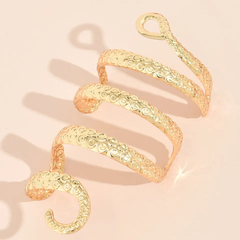 Gold Snake Arm Accessory