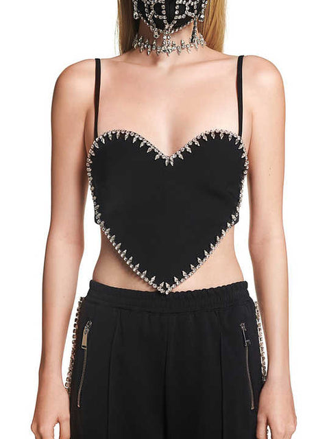 Romance Diamond Bling Top