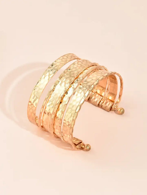 Wavy Breezy Gold Bracelet