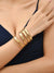 Wavy Breezy Gold Bracelet